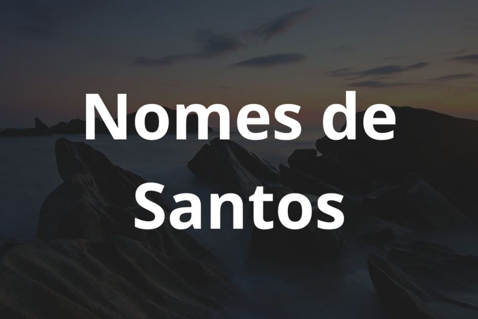 Nomes de santos