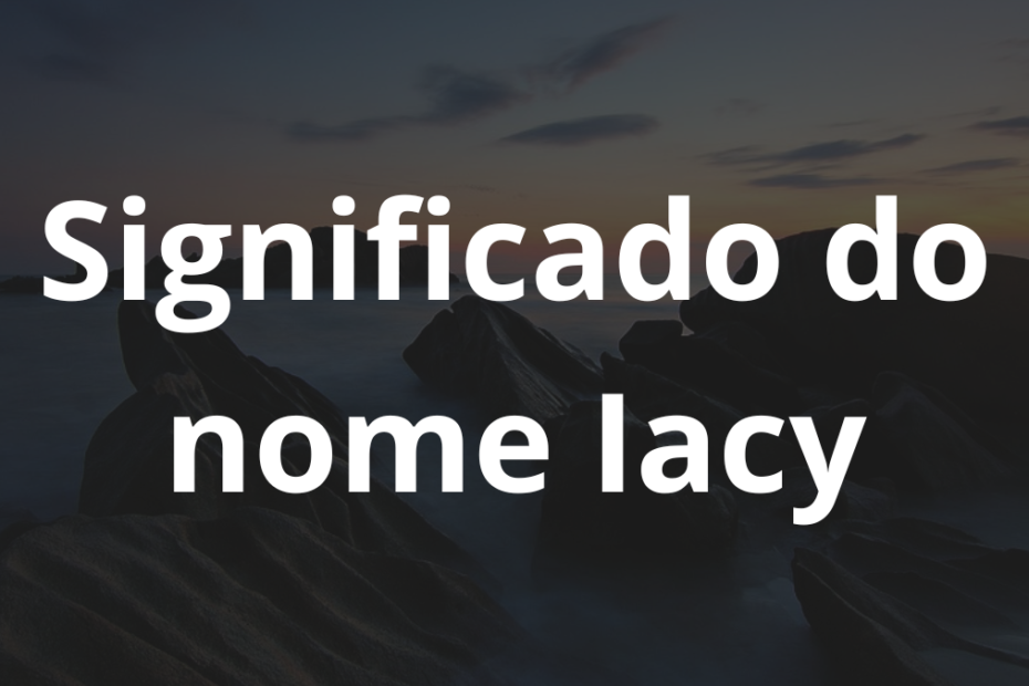 Significado do nome Iacy