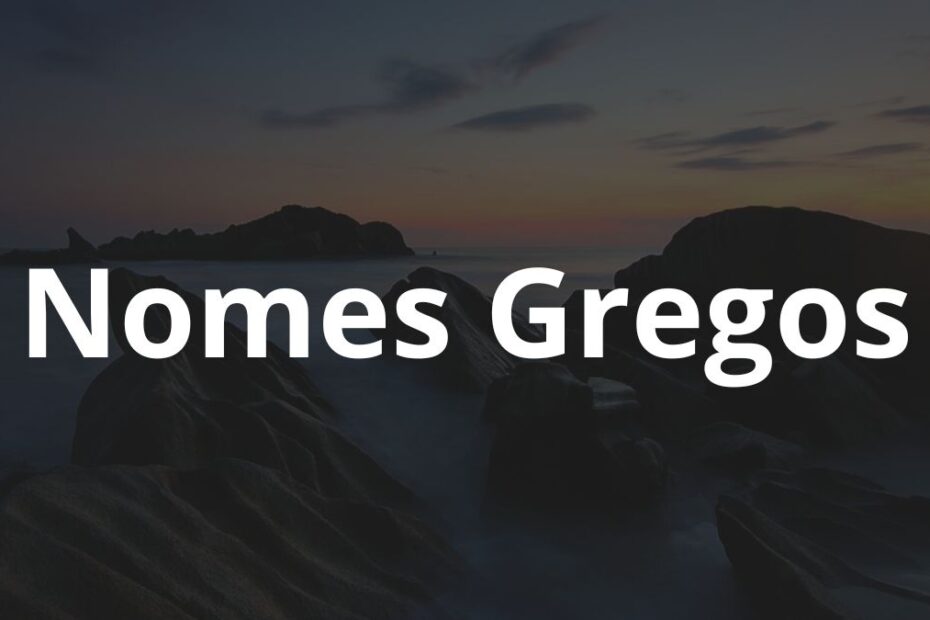 Nomes Gregos