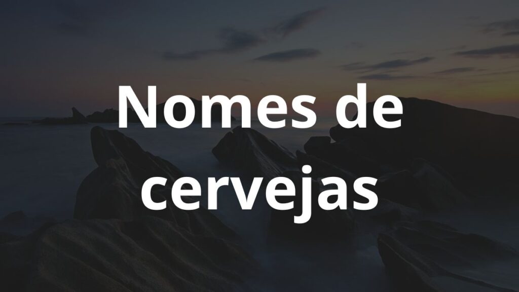 Nomes de cervejas