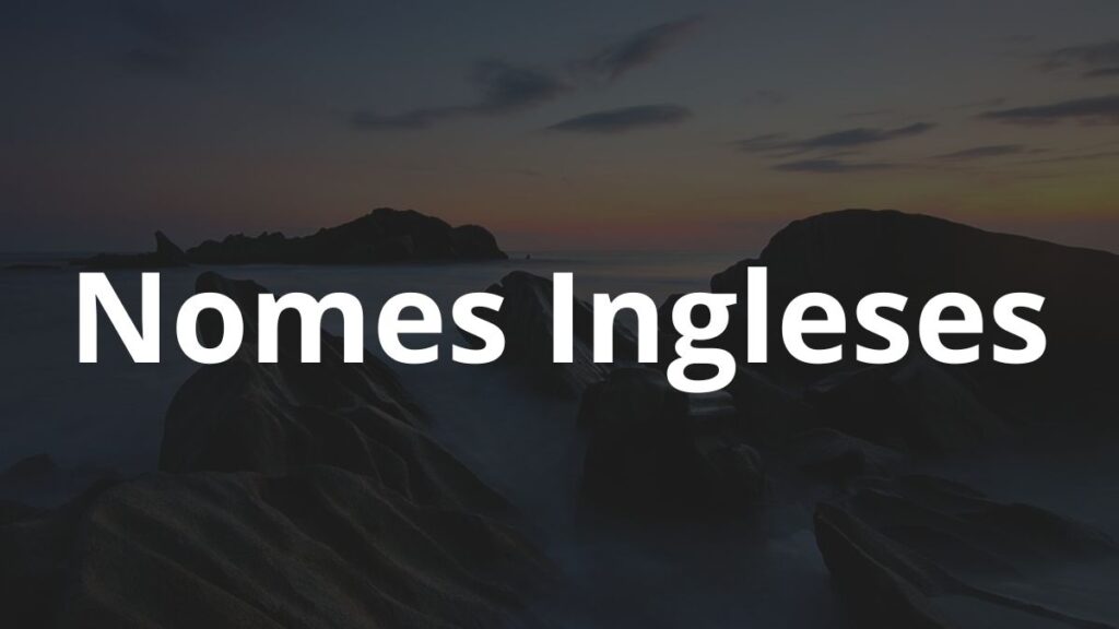 Nomes Ingleses