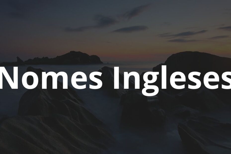 Nomes Ingleses