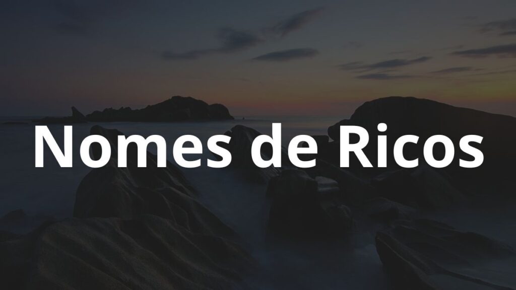 Nomes de ricos