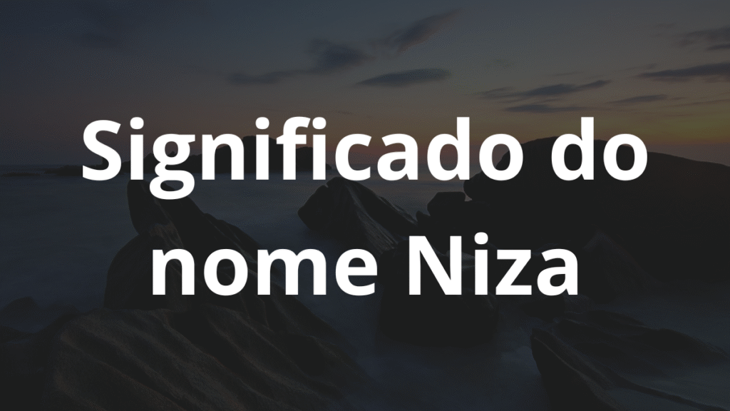 Significado do nome Niza