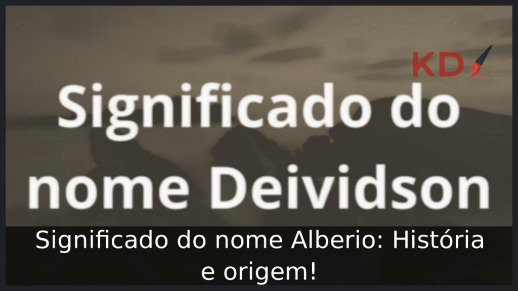 Significado do nome Deividson