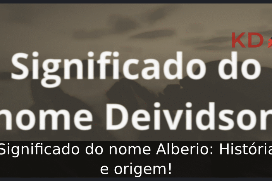 Significado do nome Deividson