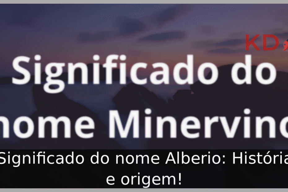 Significado do nome Minervino