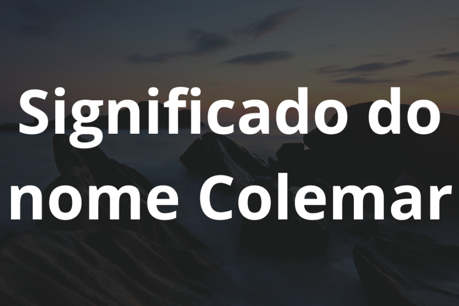 Significado do nome Colemar