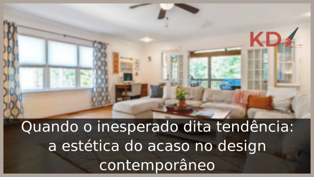 inesperado dita tendência no design: Confira sobre design contemporâneo.