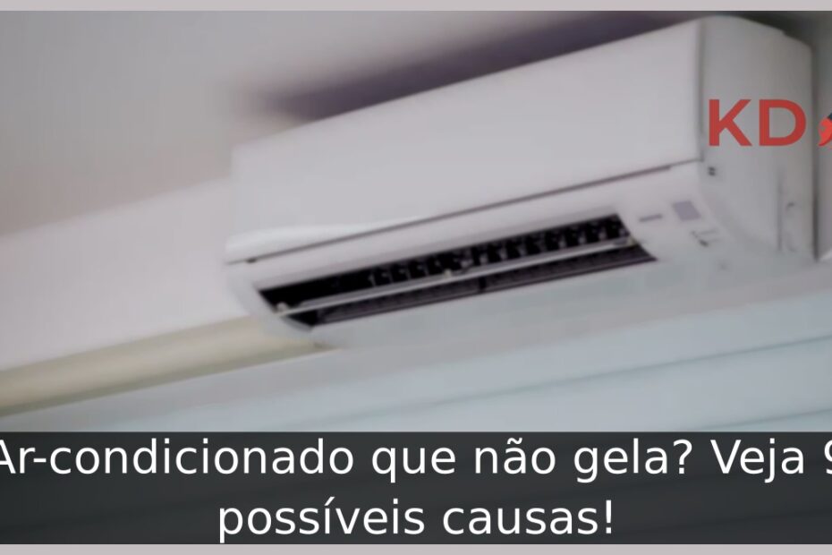 Ar-condicionado que não gela? Veja 9 possíveis causas! 1 ar condicionado na parede